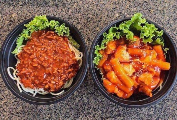 Tô Nhựa Đen Đựng Bún Phở Hủ Tiếu